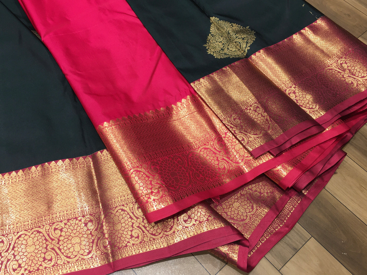 Semi Kanchipuram silk