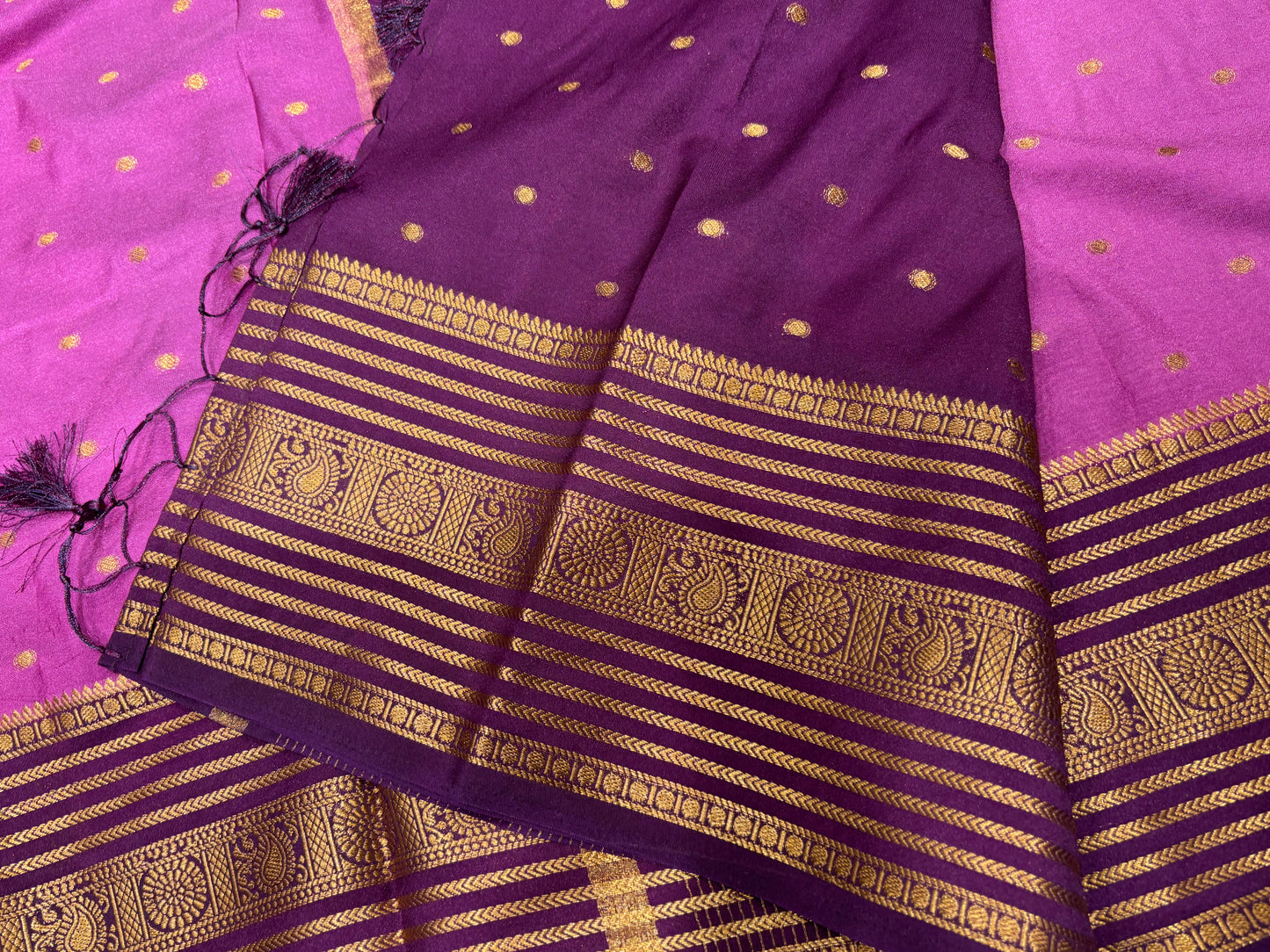Semi Mysore crape