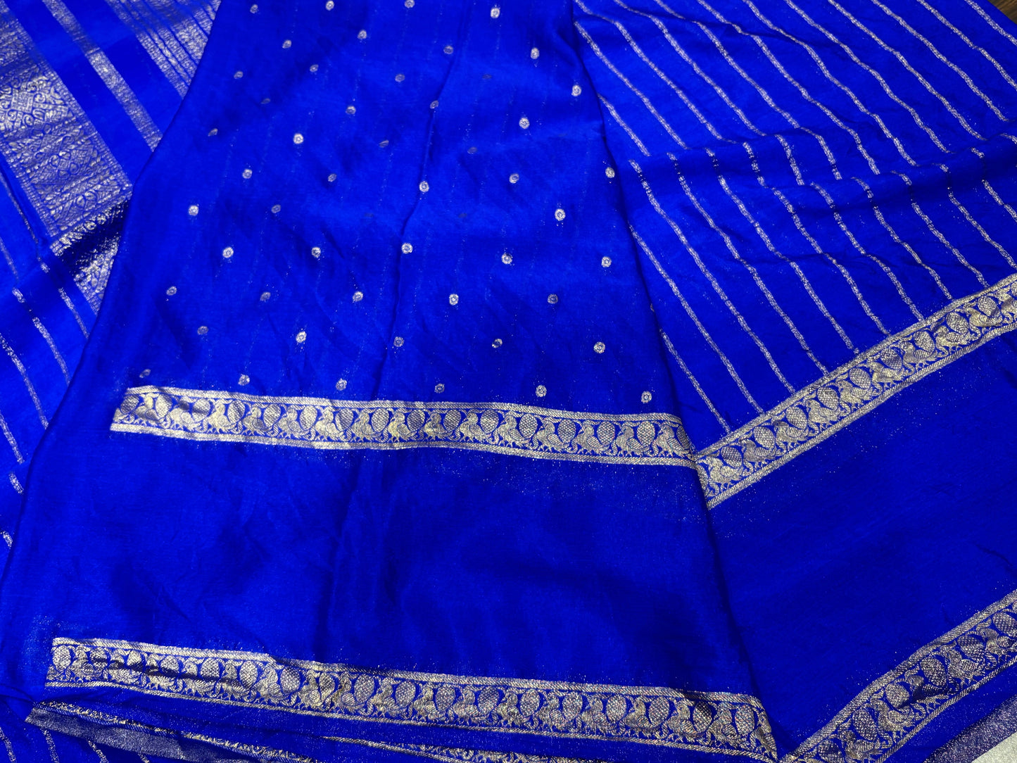 Chiffon georgette saree