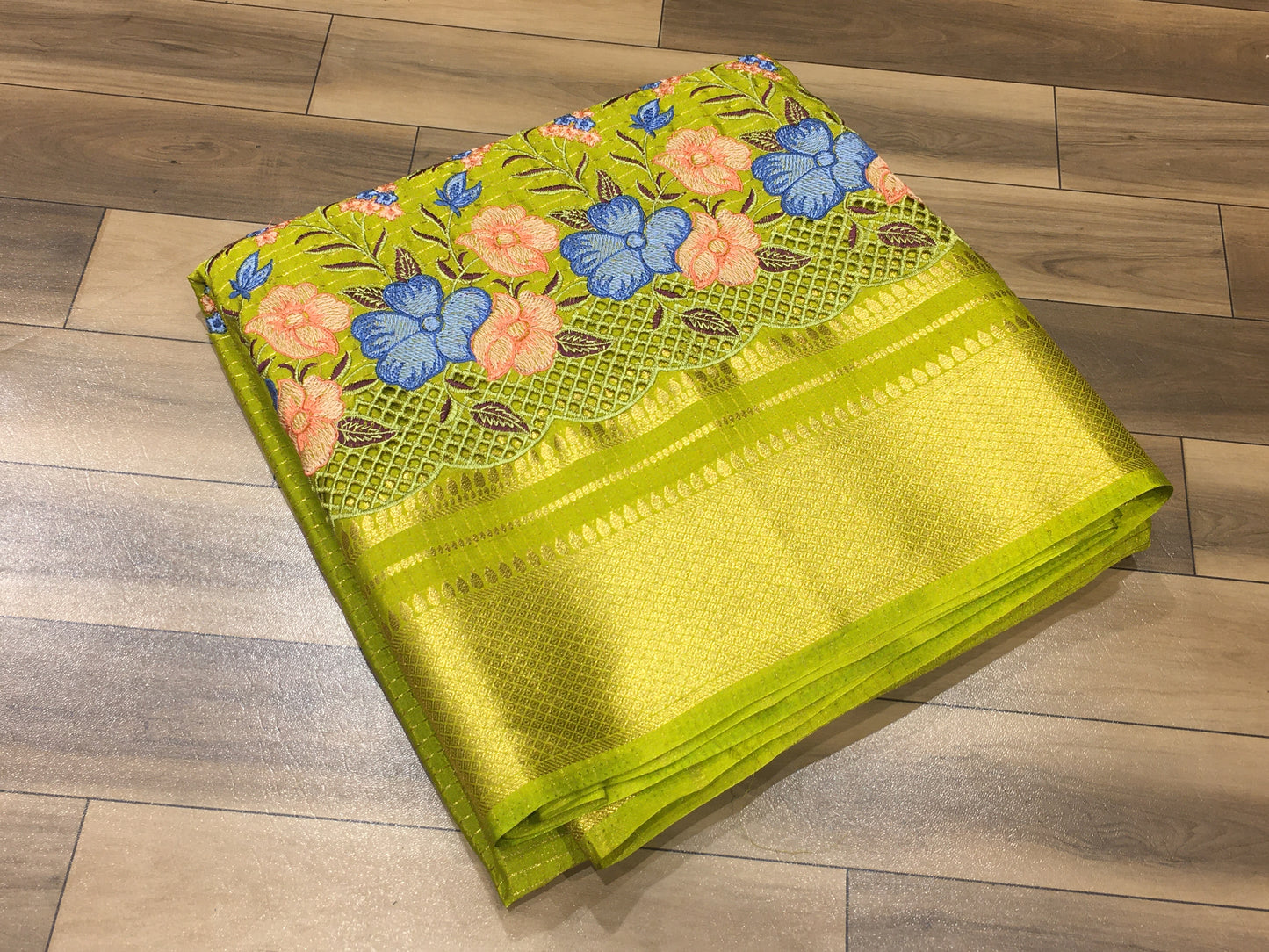 Semi Mysore crape silk