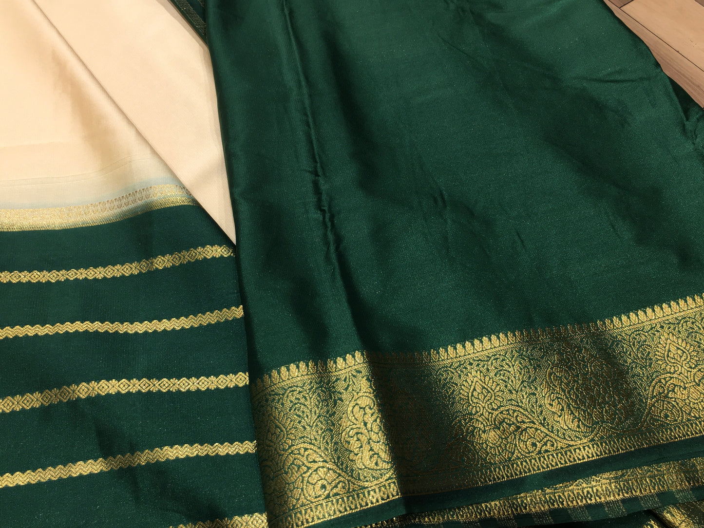 Semi Mysore crape silk