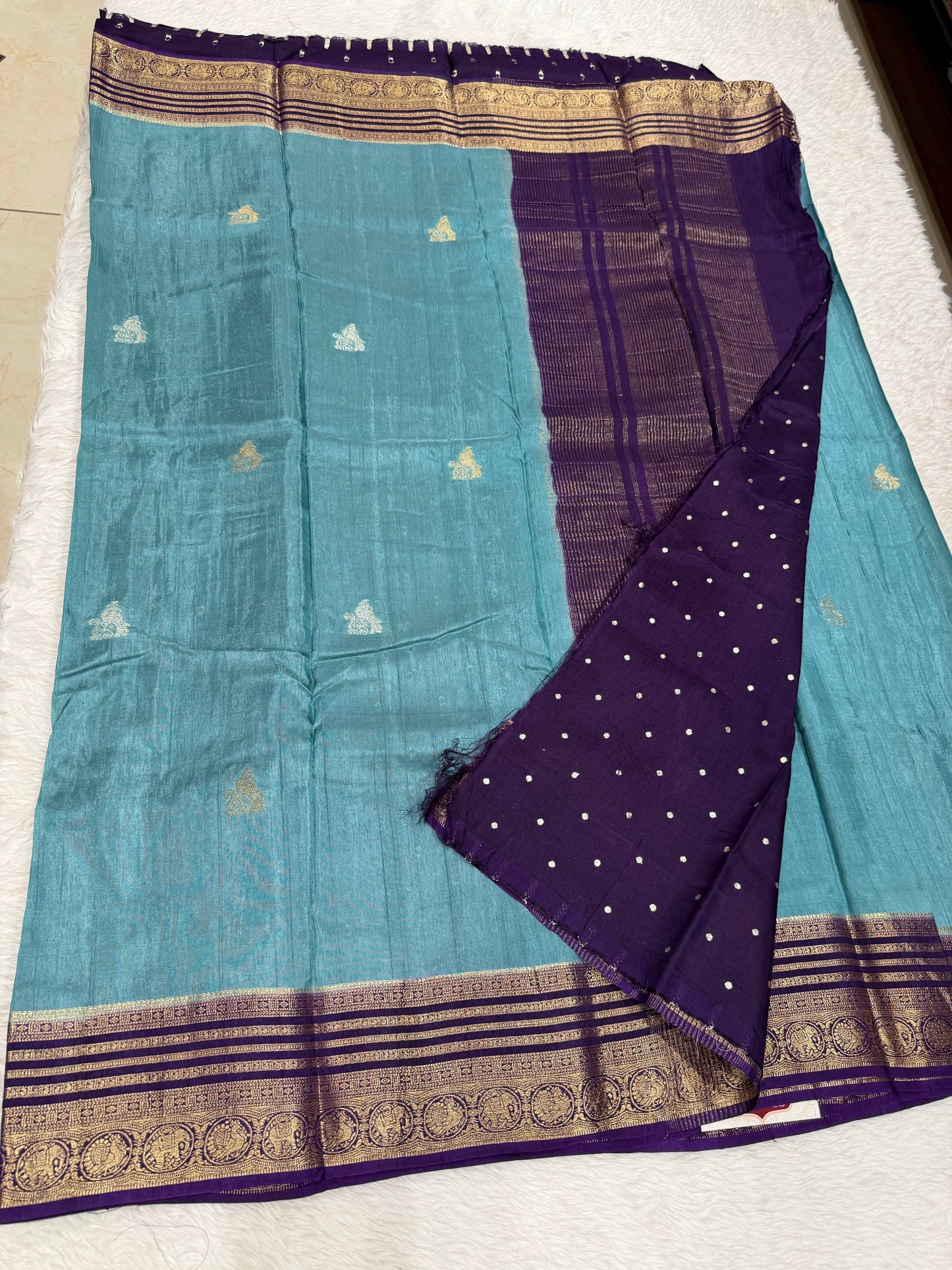 Semi Tussar Silk