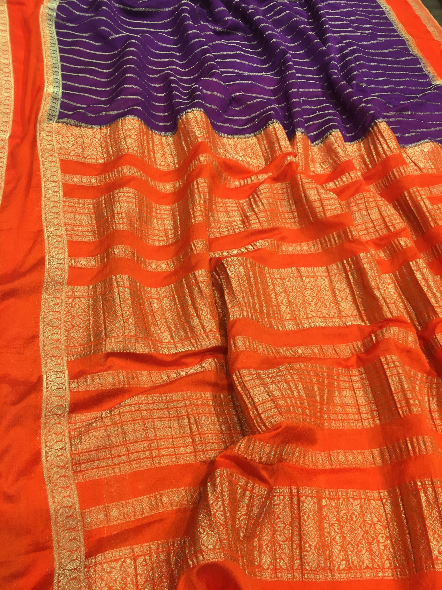 Semi Mysore Crape Silk
