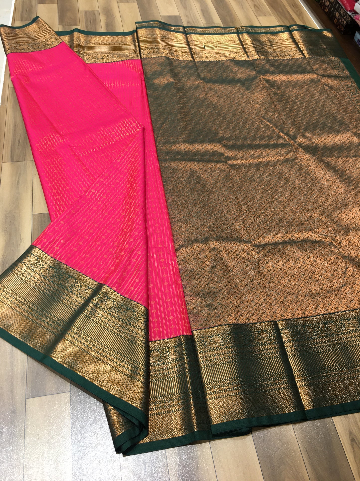 Semi Kanchipuram silk