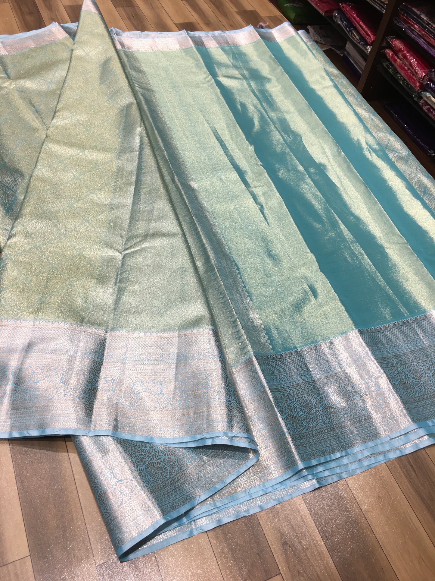 Semi Kanchipuram tissue