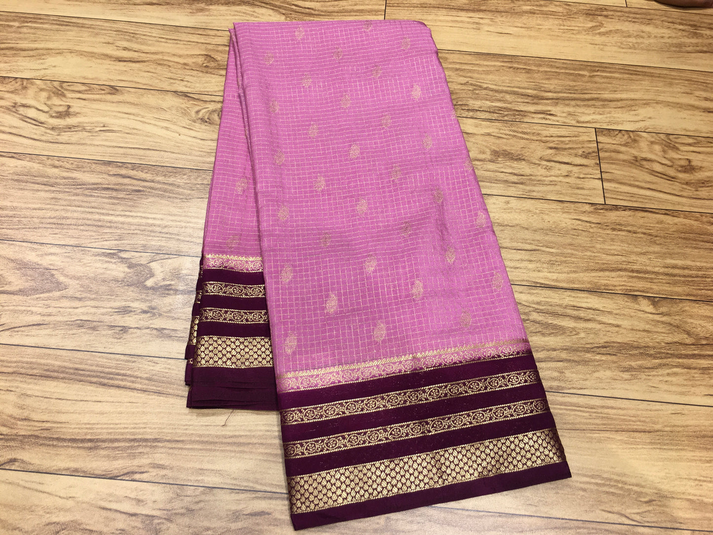 Semi Mysore Crape Silk