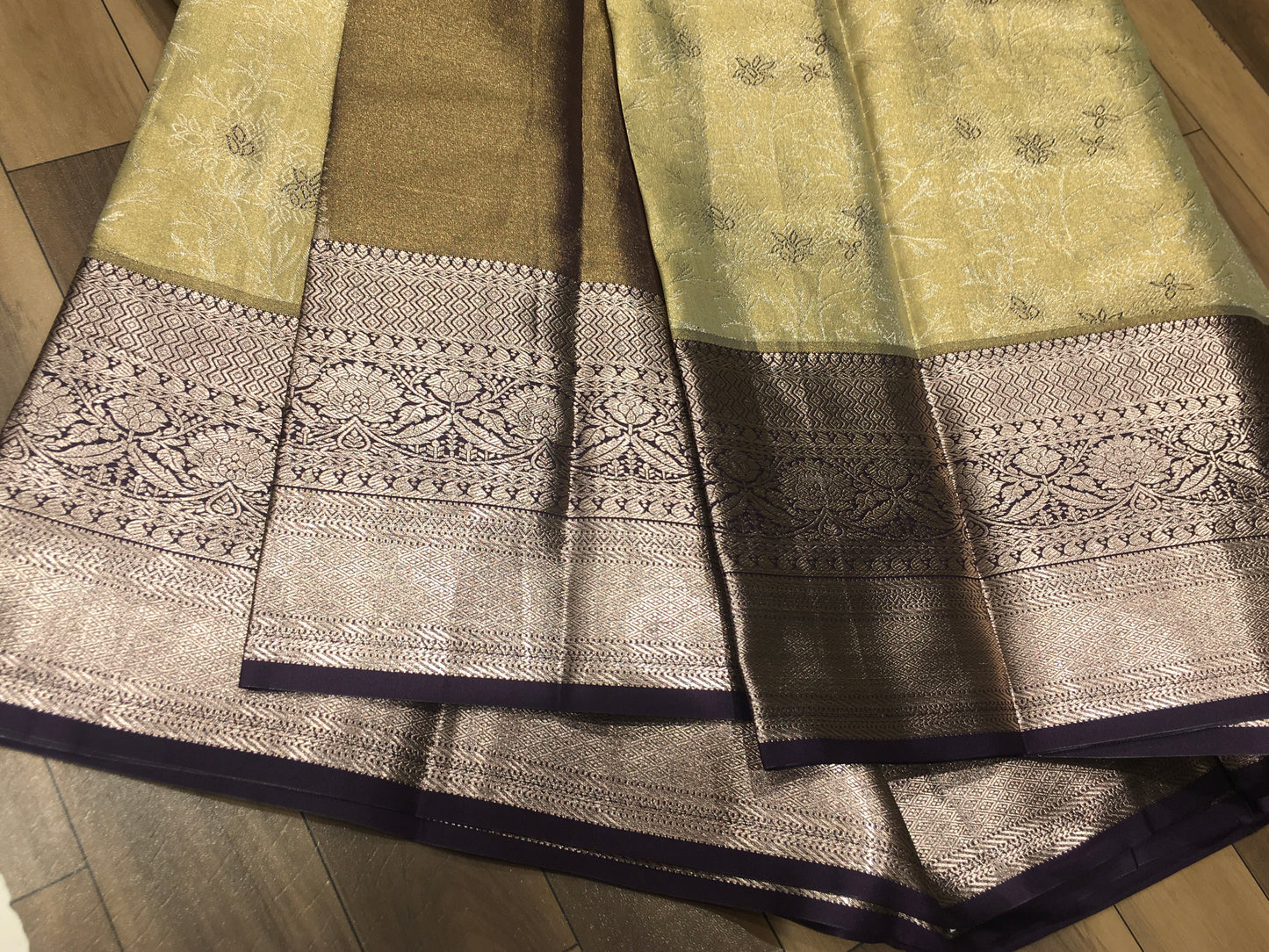 Semi Kanchipuram tissue