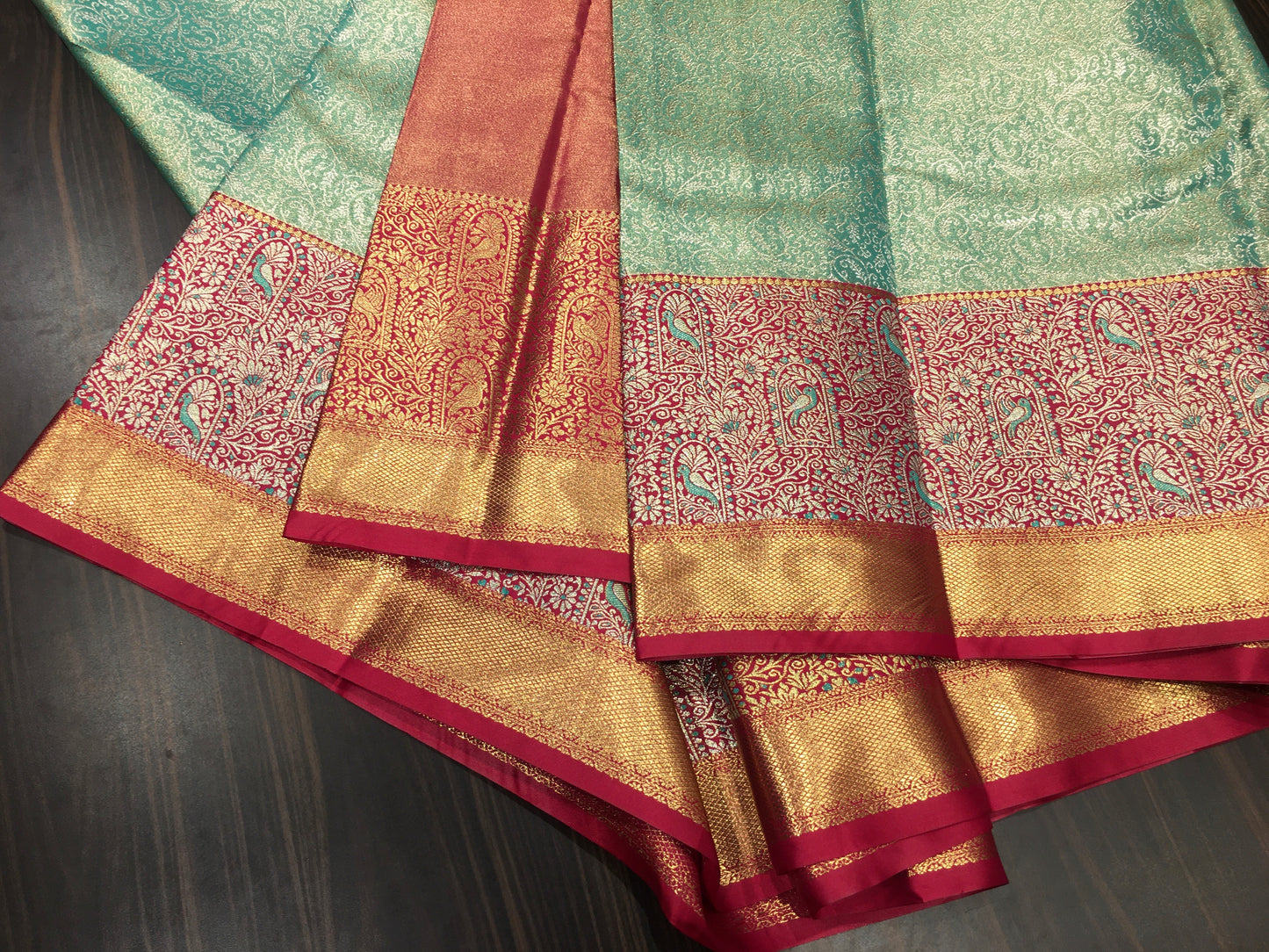Semi Kanchipuram silk