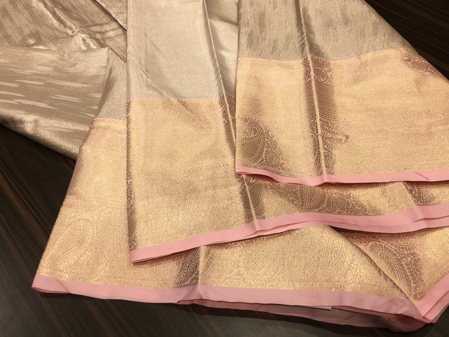 Semi Kanchipuram silk