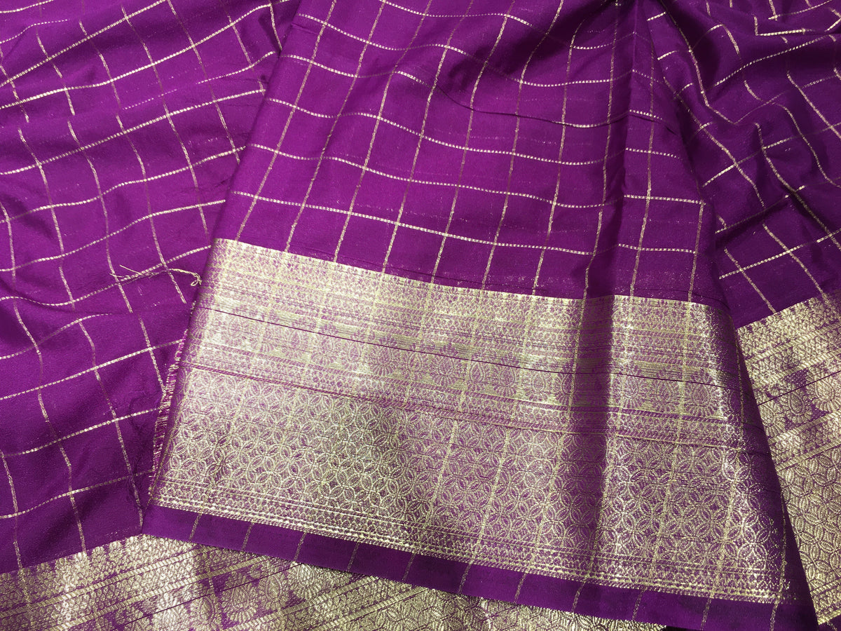 Semi Mysore Crape Silk