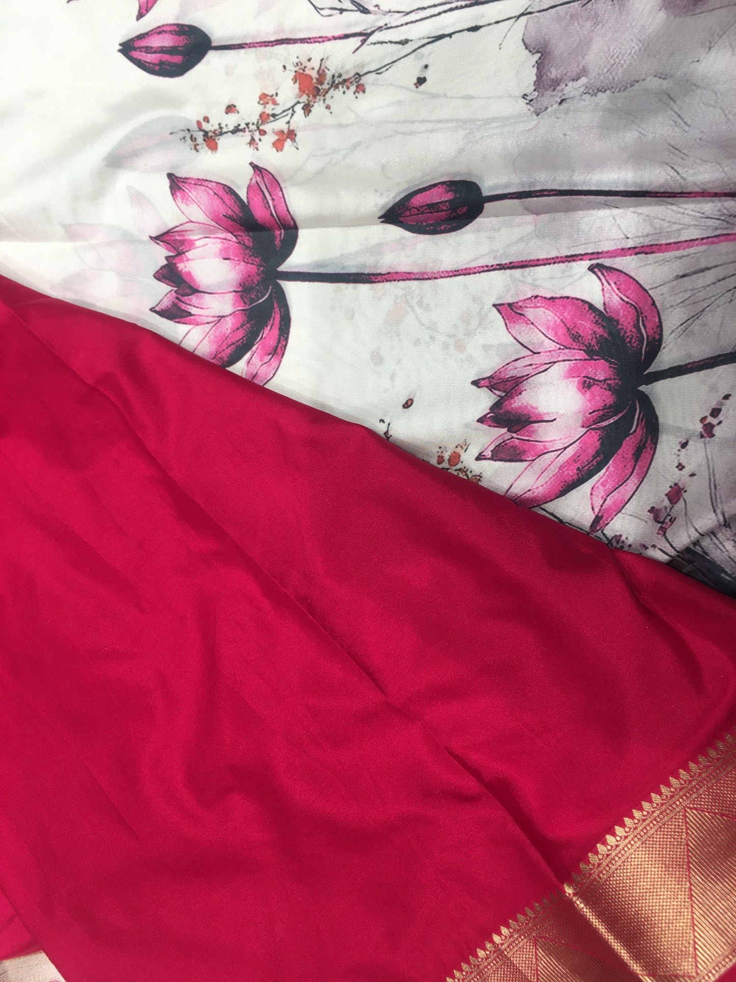 Semi Mysore Crape Silk