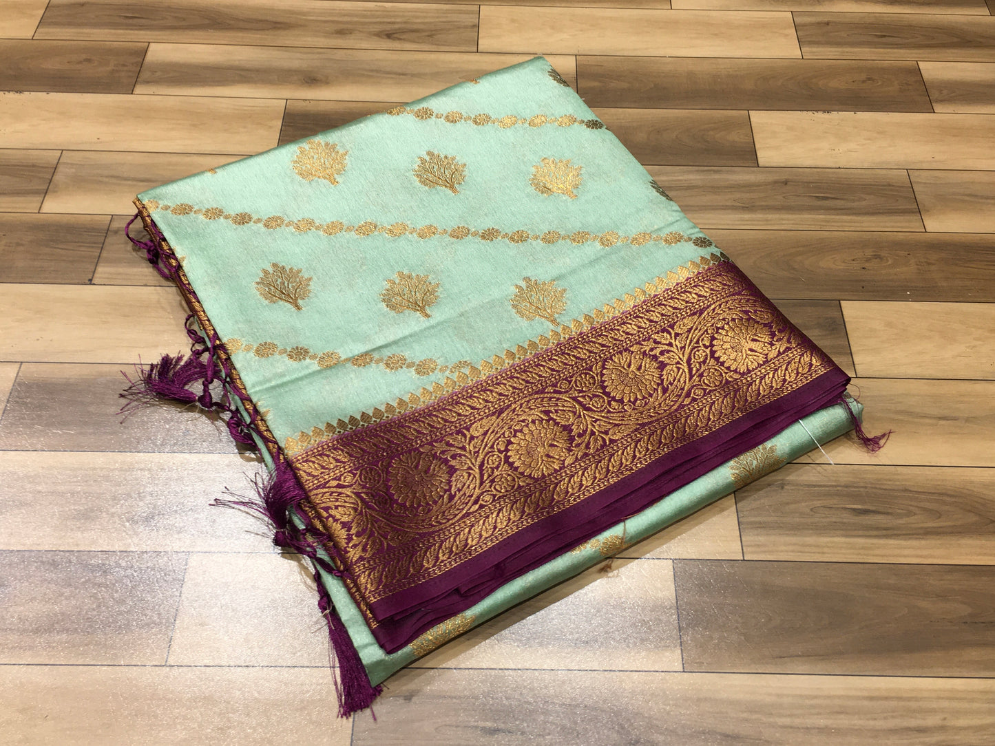 Raw silk saree