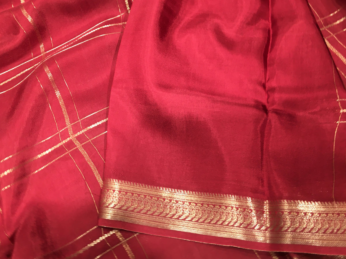Semi Mysore Crape Silk
