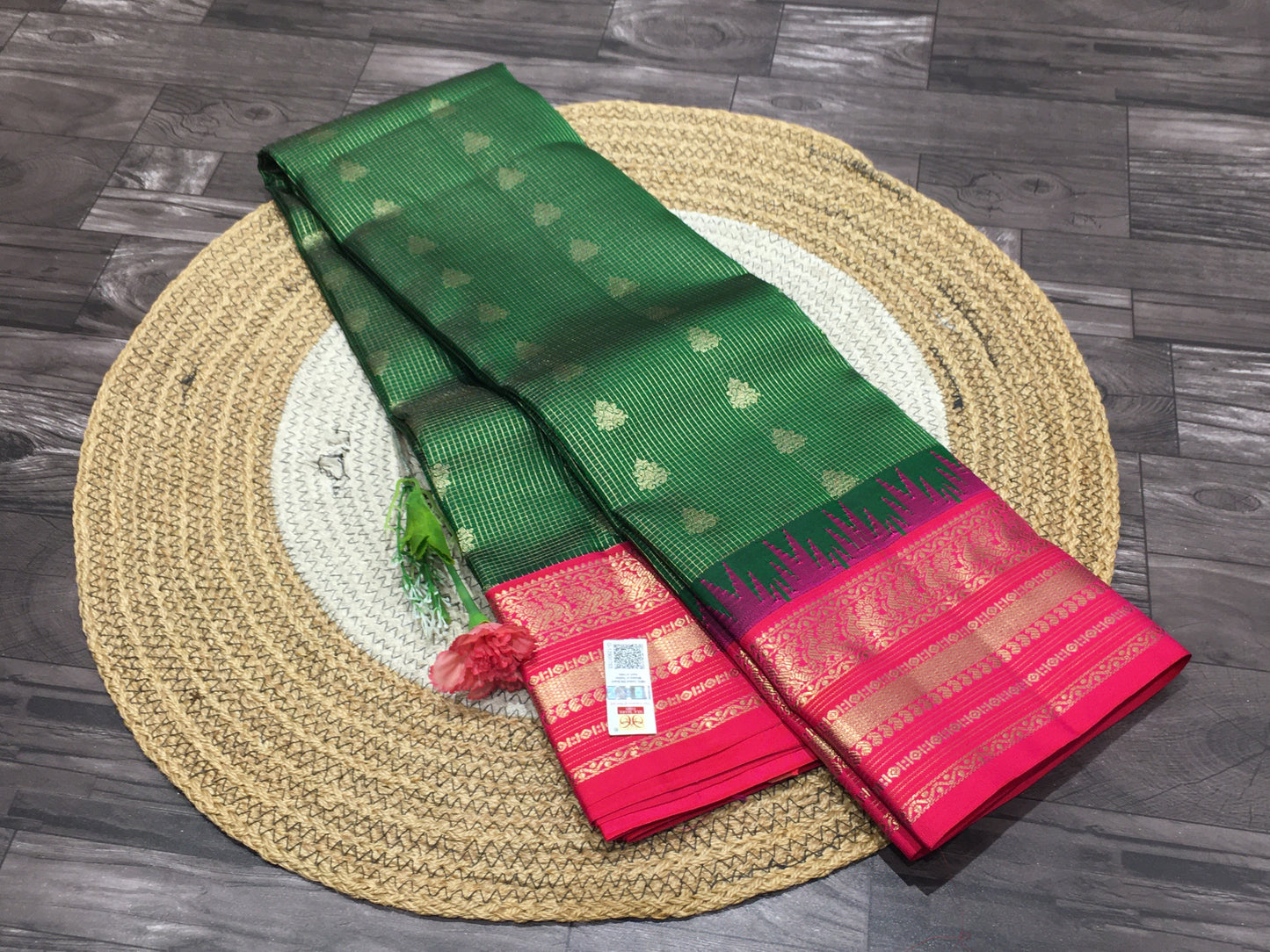 Pure Kanchipuram silk