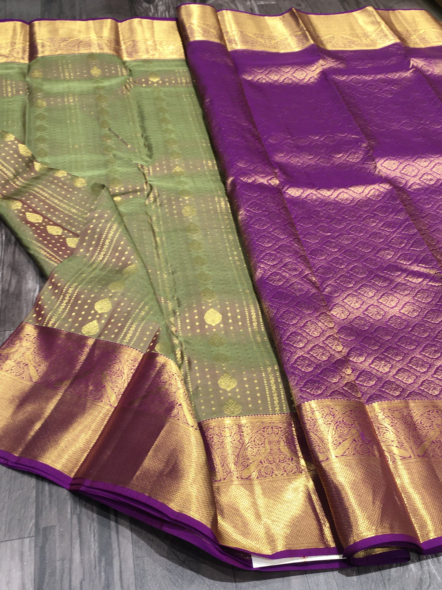Pure Kanchipuram silk