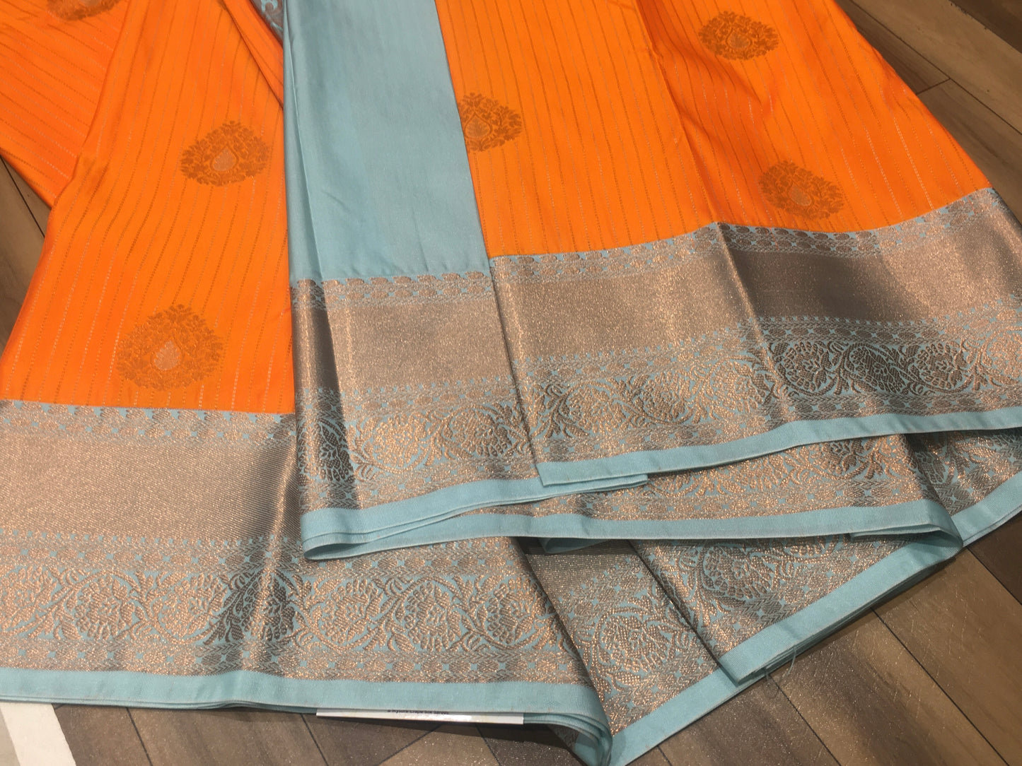 Semi Kanchipuram silk