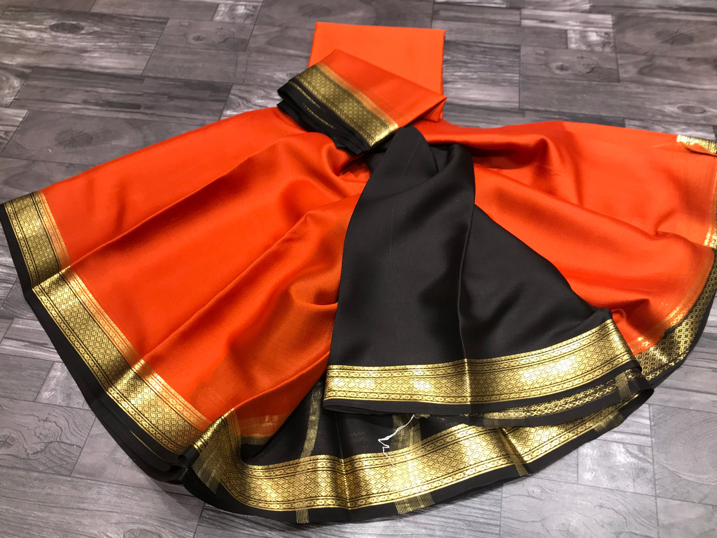 Pure Mysore Silk Saree