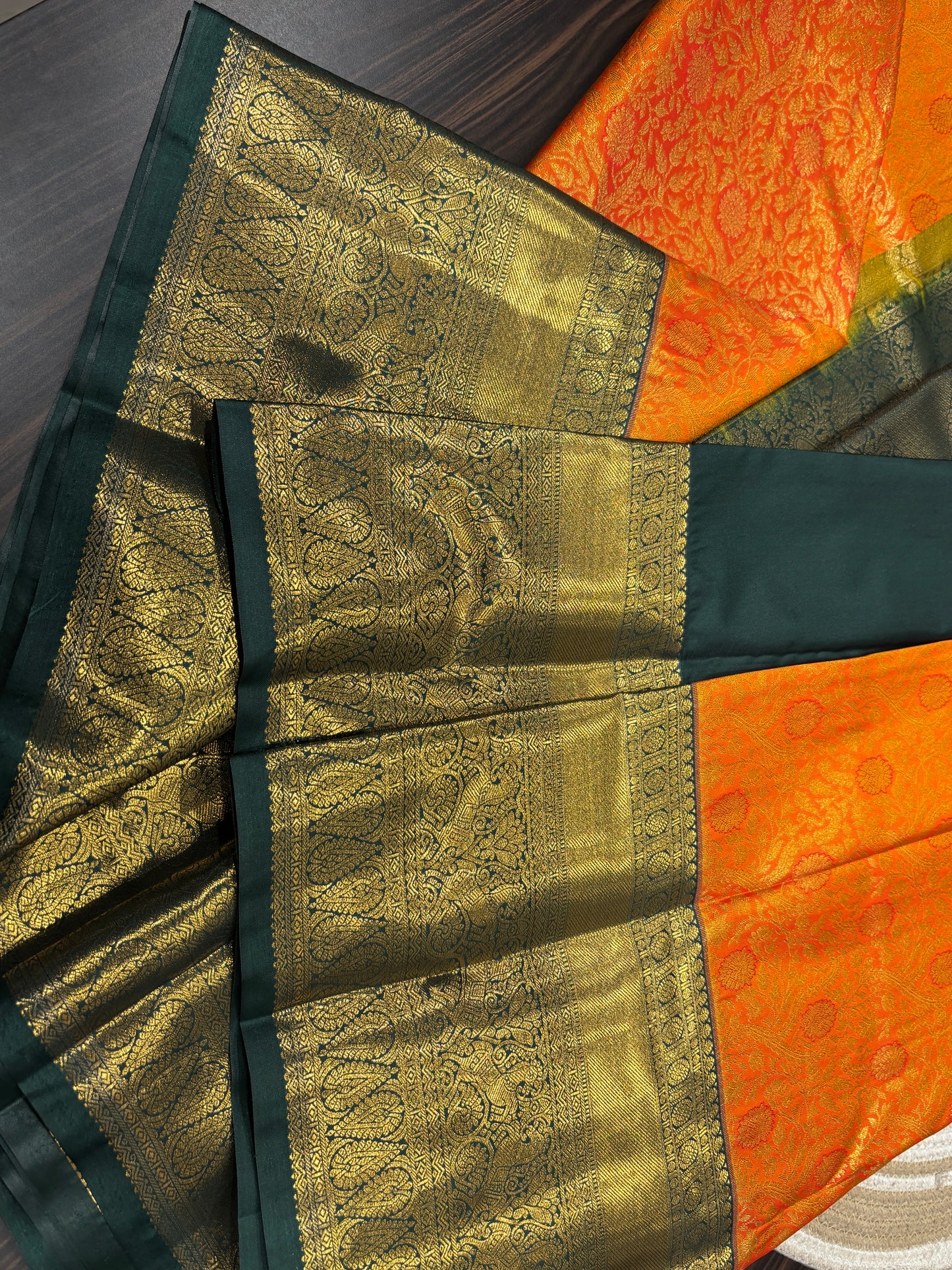 Semi Kanchipuram silk
