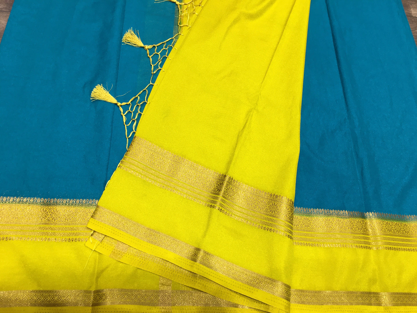 Semi Mysore Crape Silk
