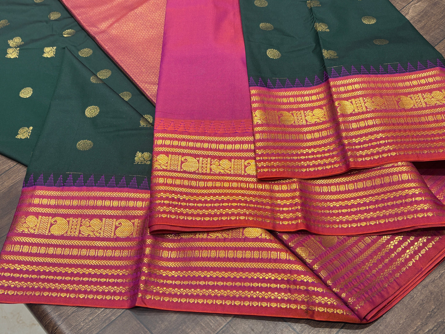 Semi Kanchipuram silk