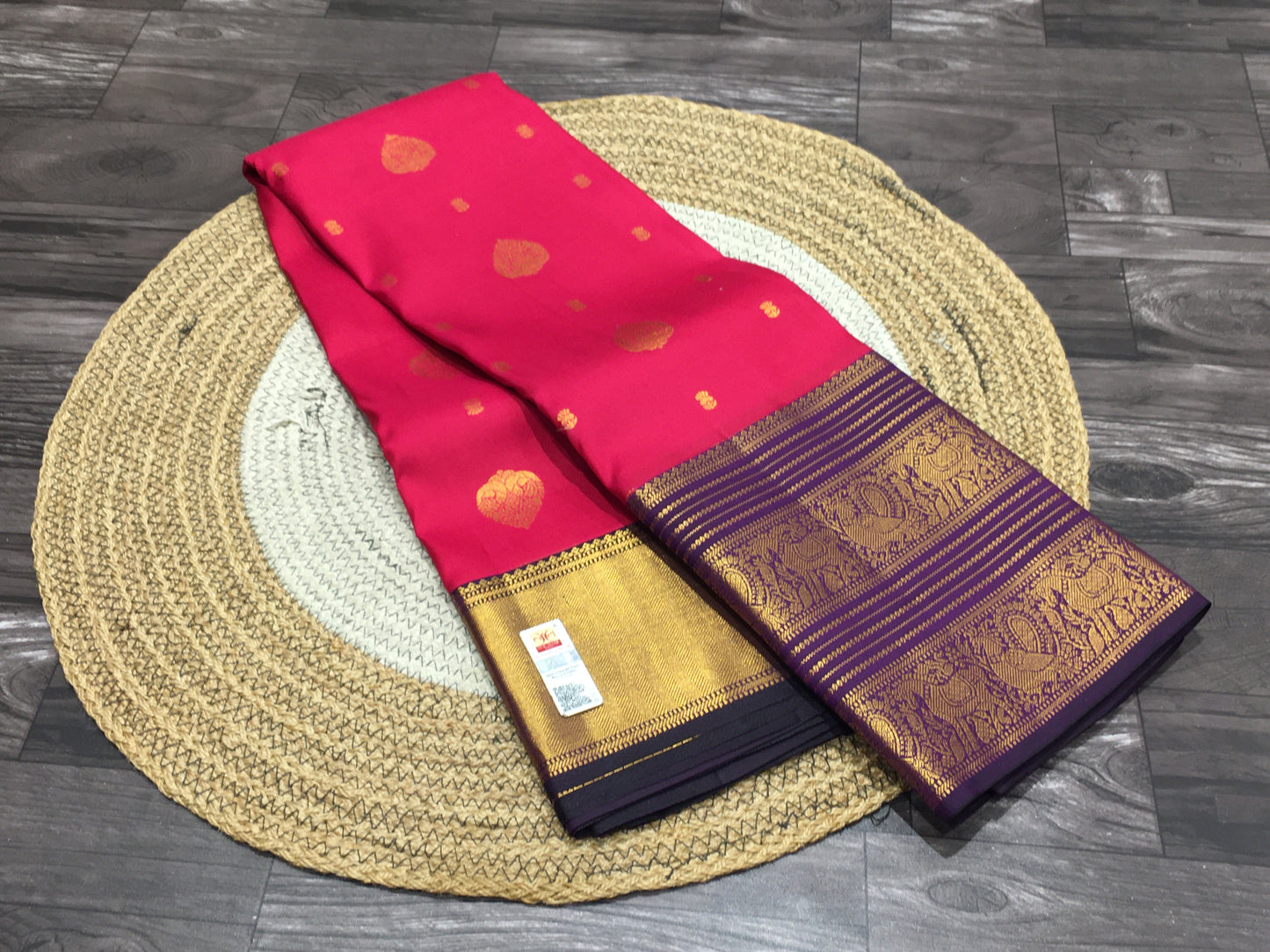 Pure Kanchipuram silk