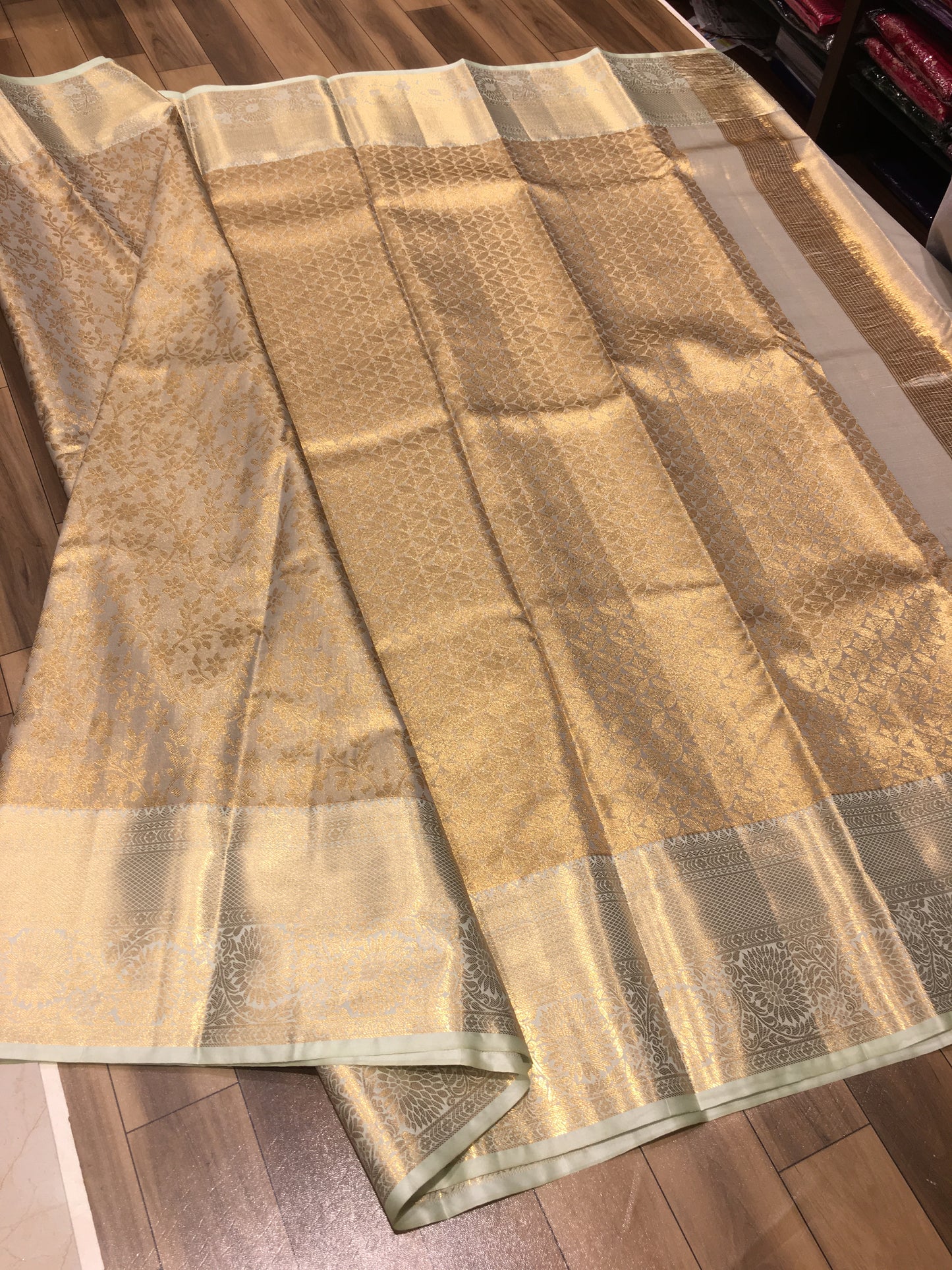 Semi Kanchipuram tissue