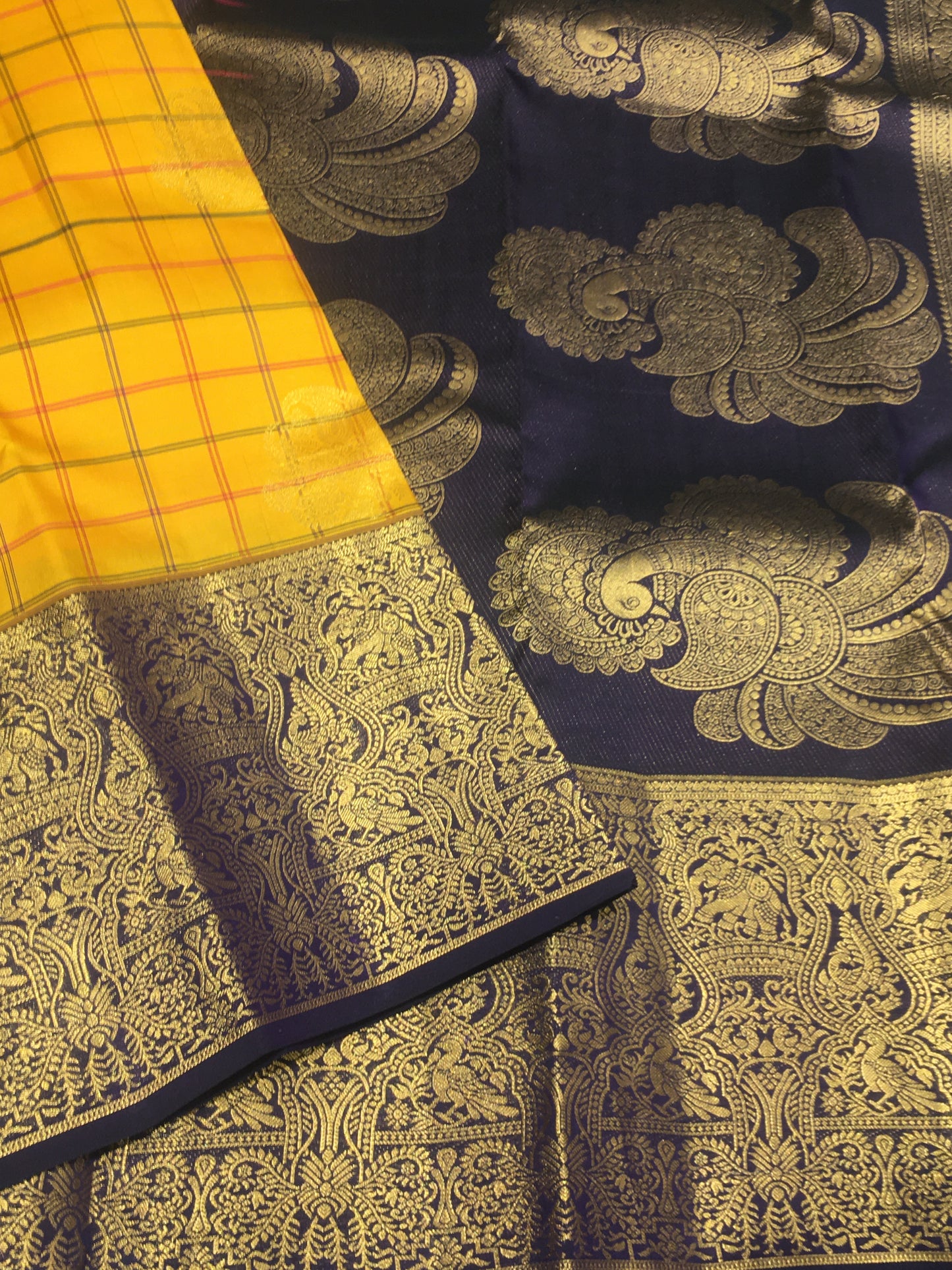 Pure Kanchipuram silk