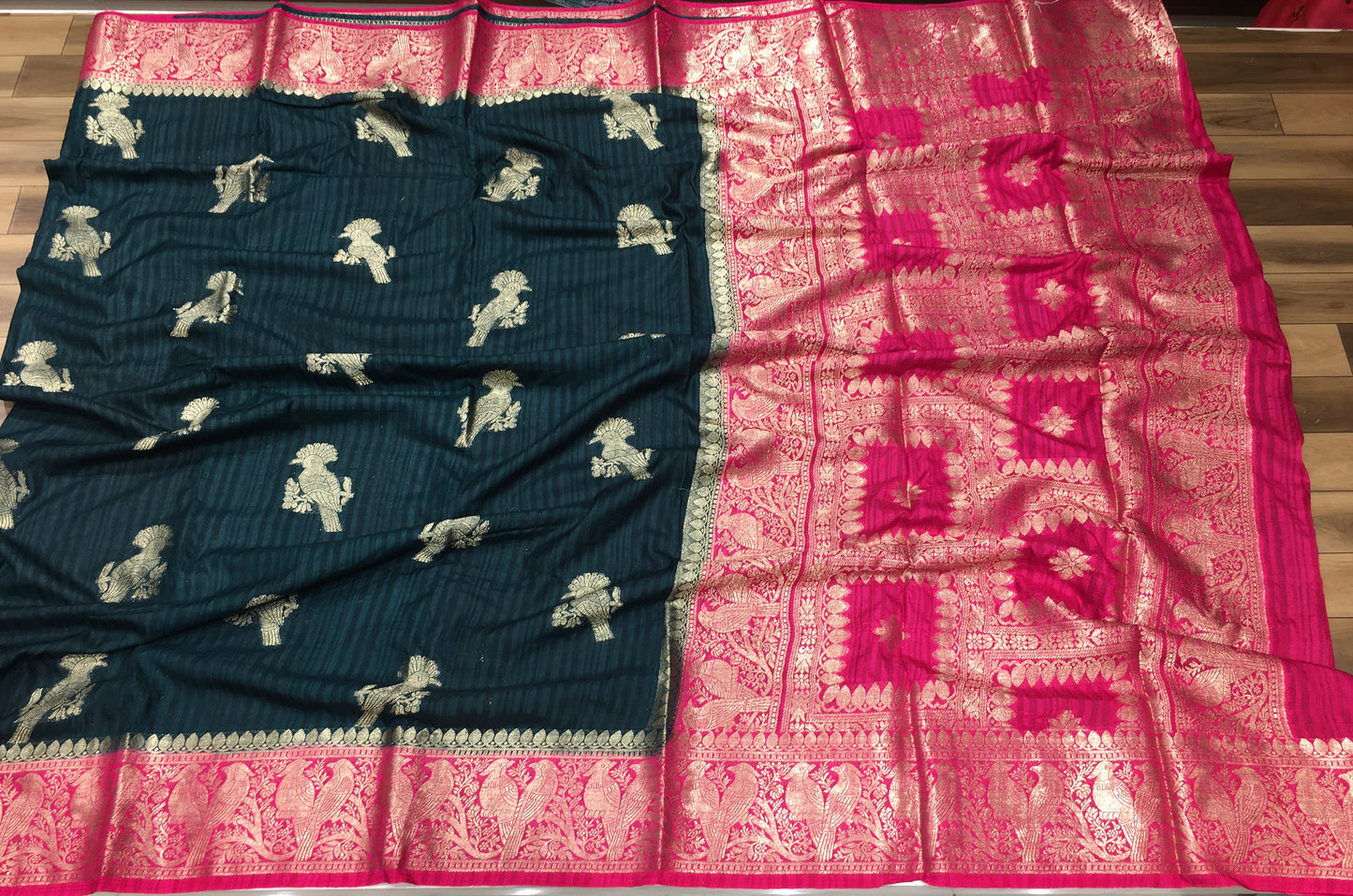 Raw silk saree