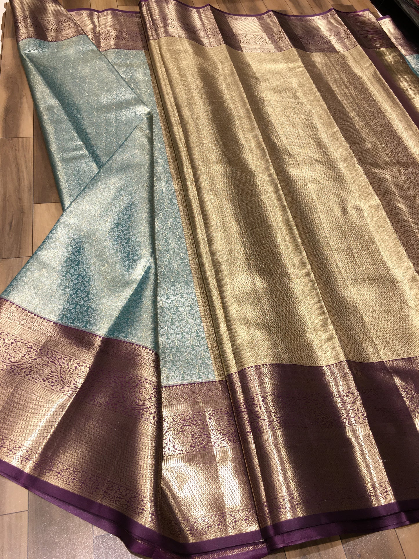 Semi Kanchipuram tissue