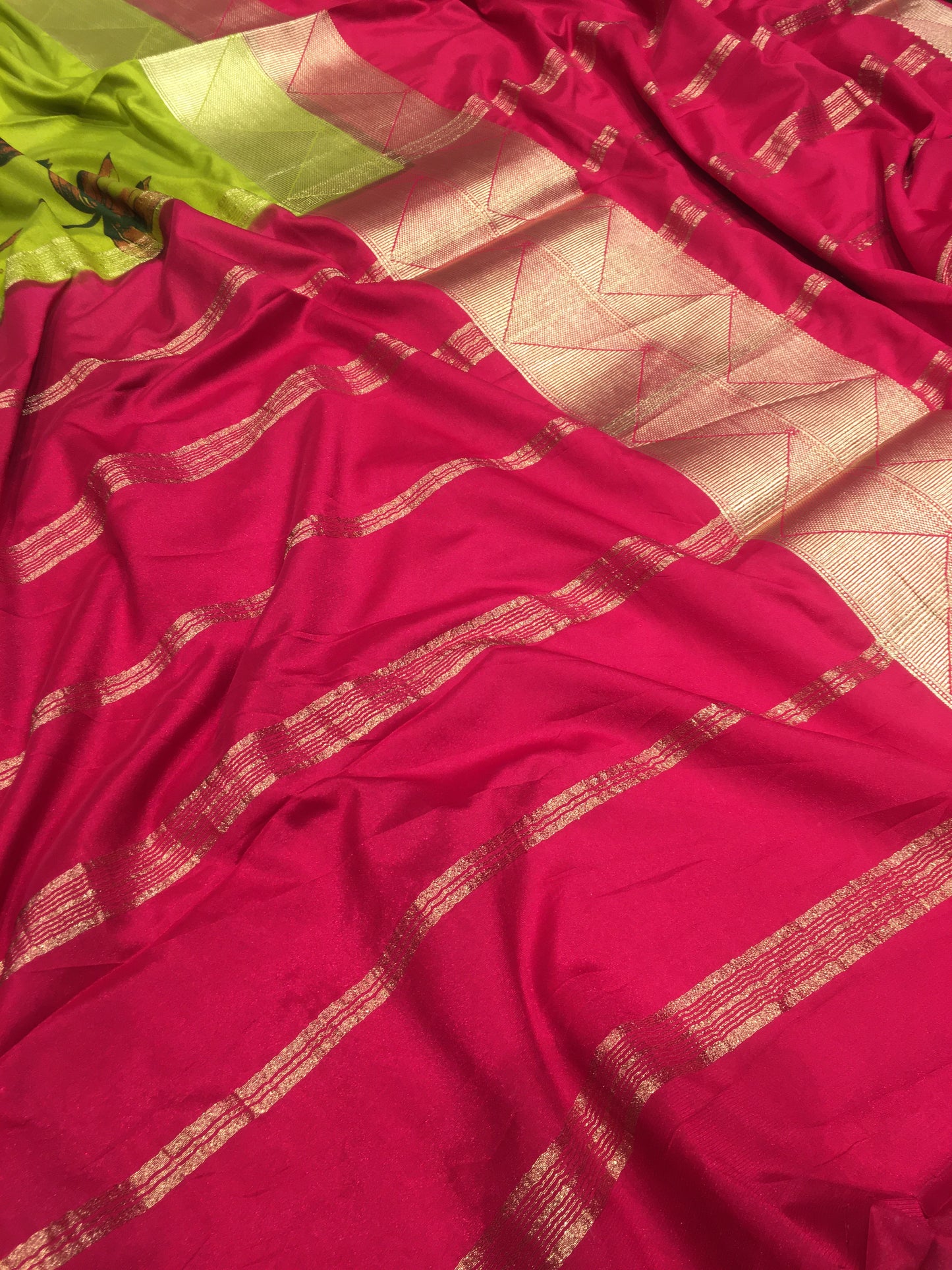 Semi Mysore Crape Silk