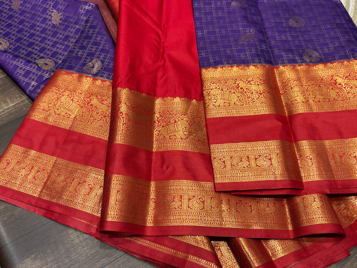 Semi Kanchipuram Silk
