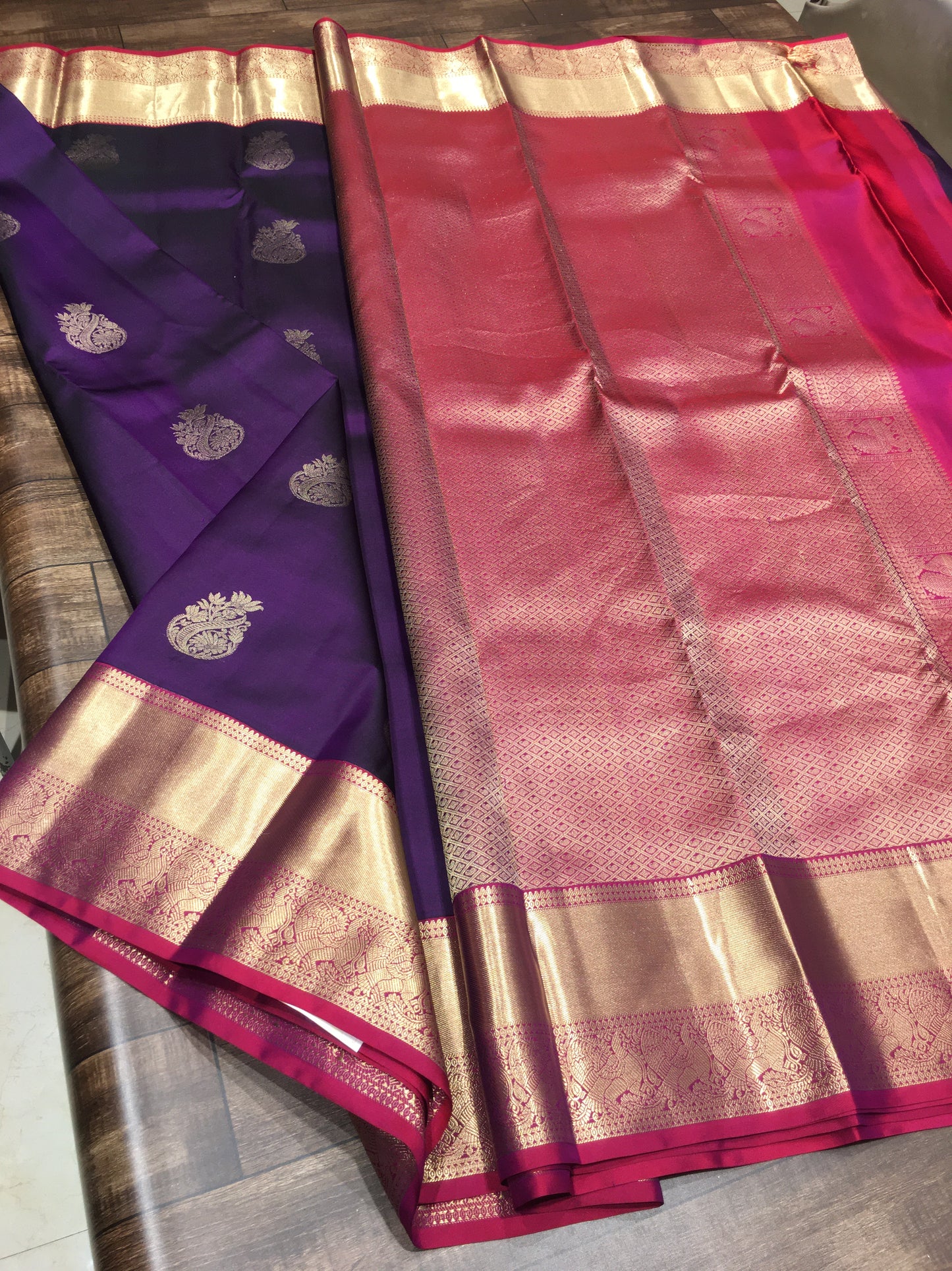 Pure Kanchipuram silk