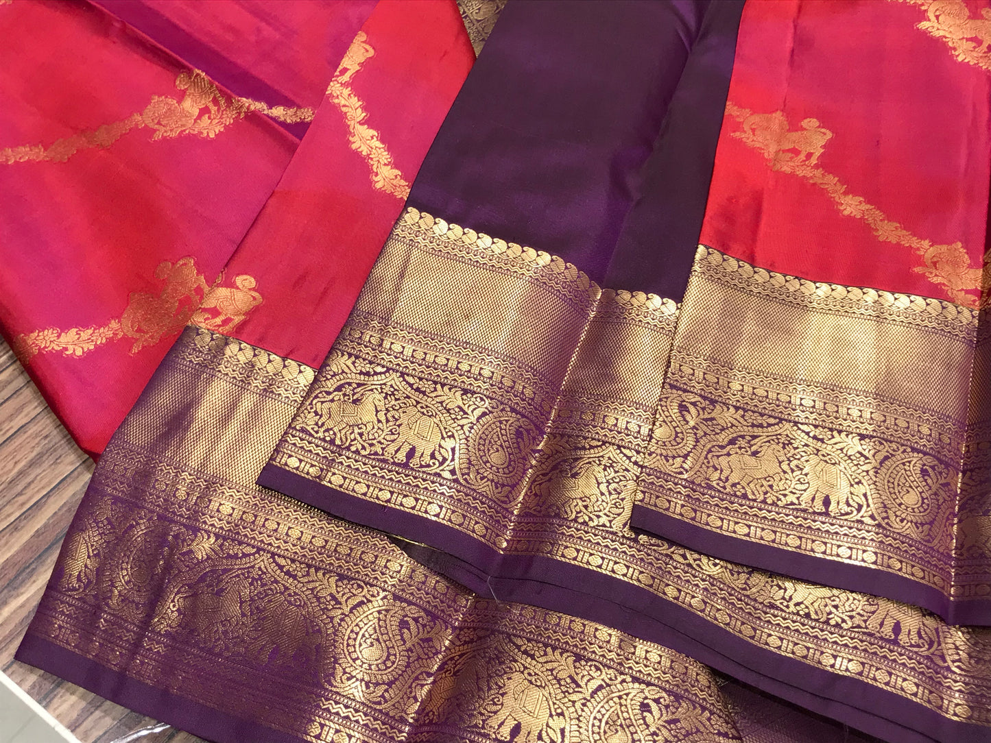 Pure Kanchipuram silk
