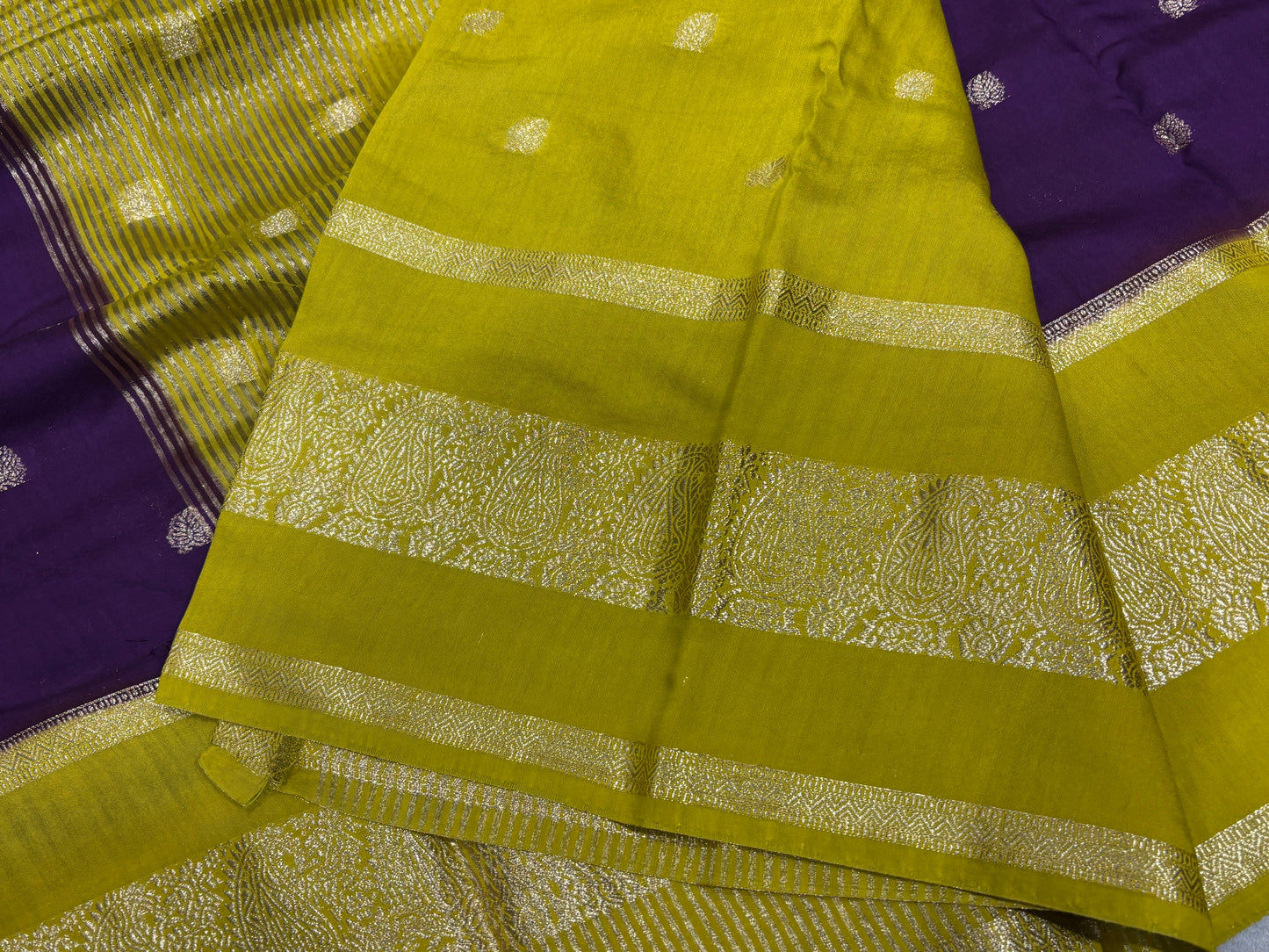 Semi Mysore crape