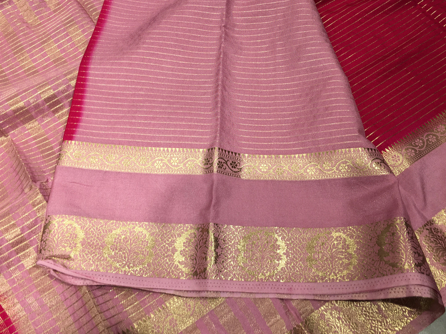 Semi Mysore crape