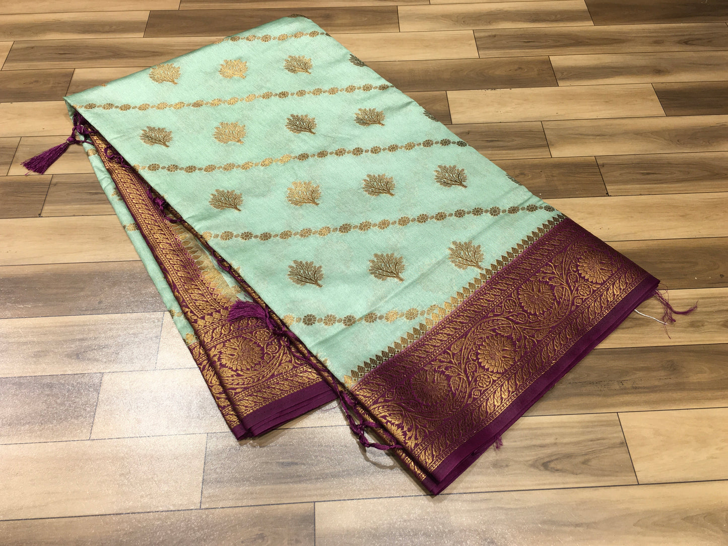 Raw silk saree