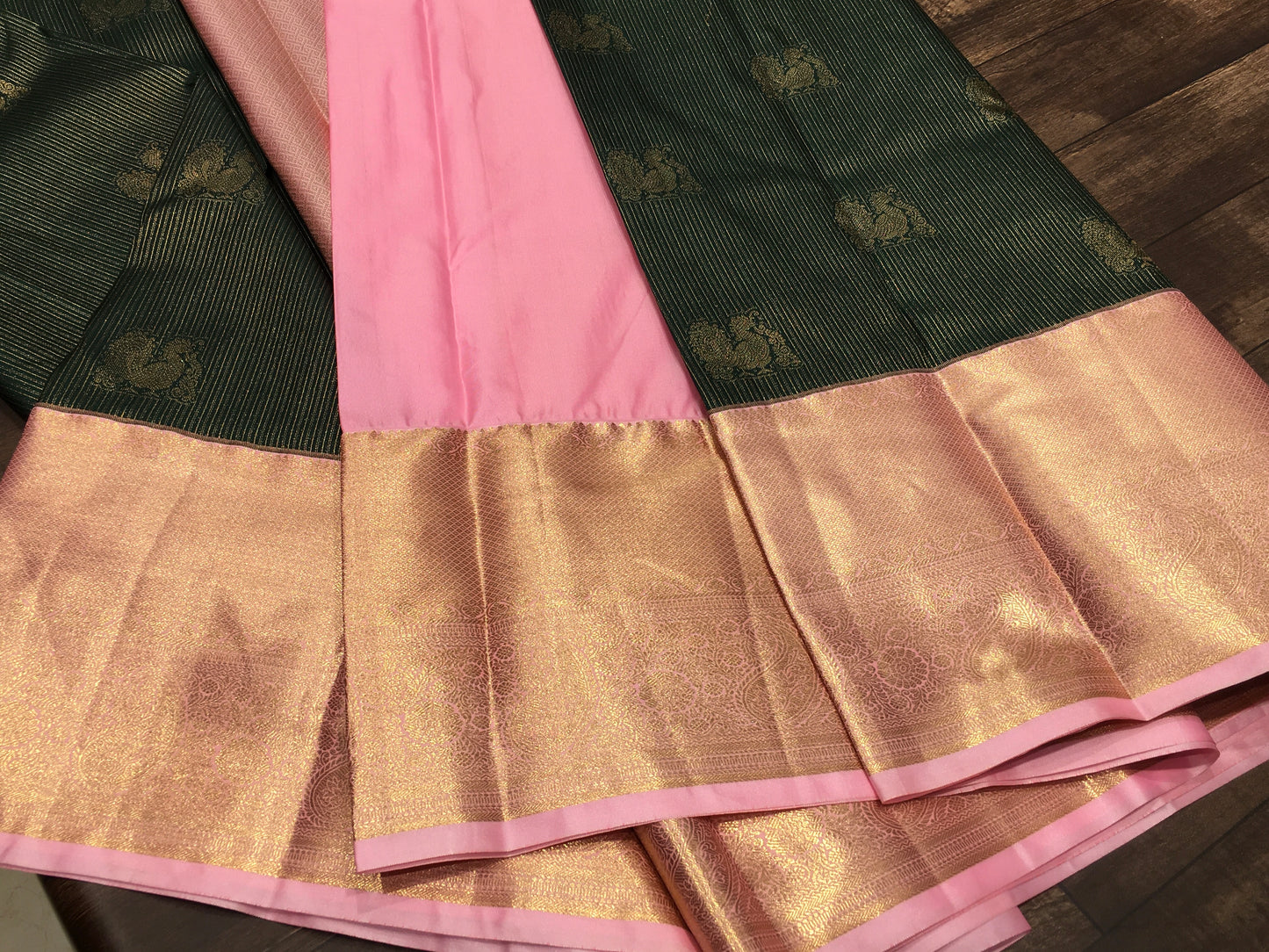 Semi Kanchipuram silk
