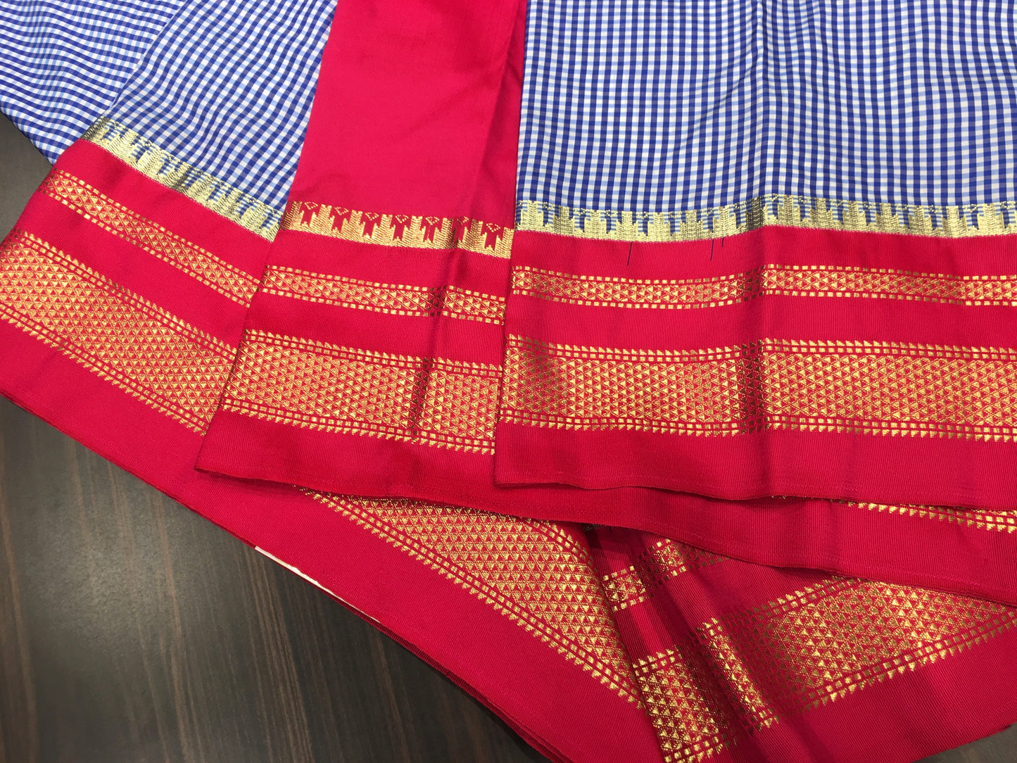 Semi Kanchipuram silk