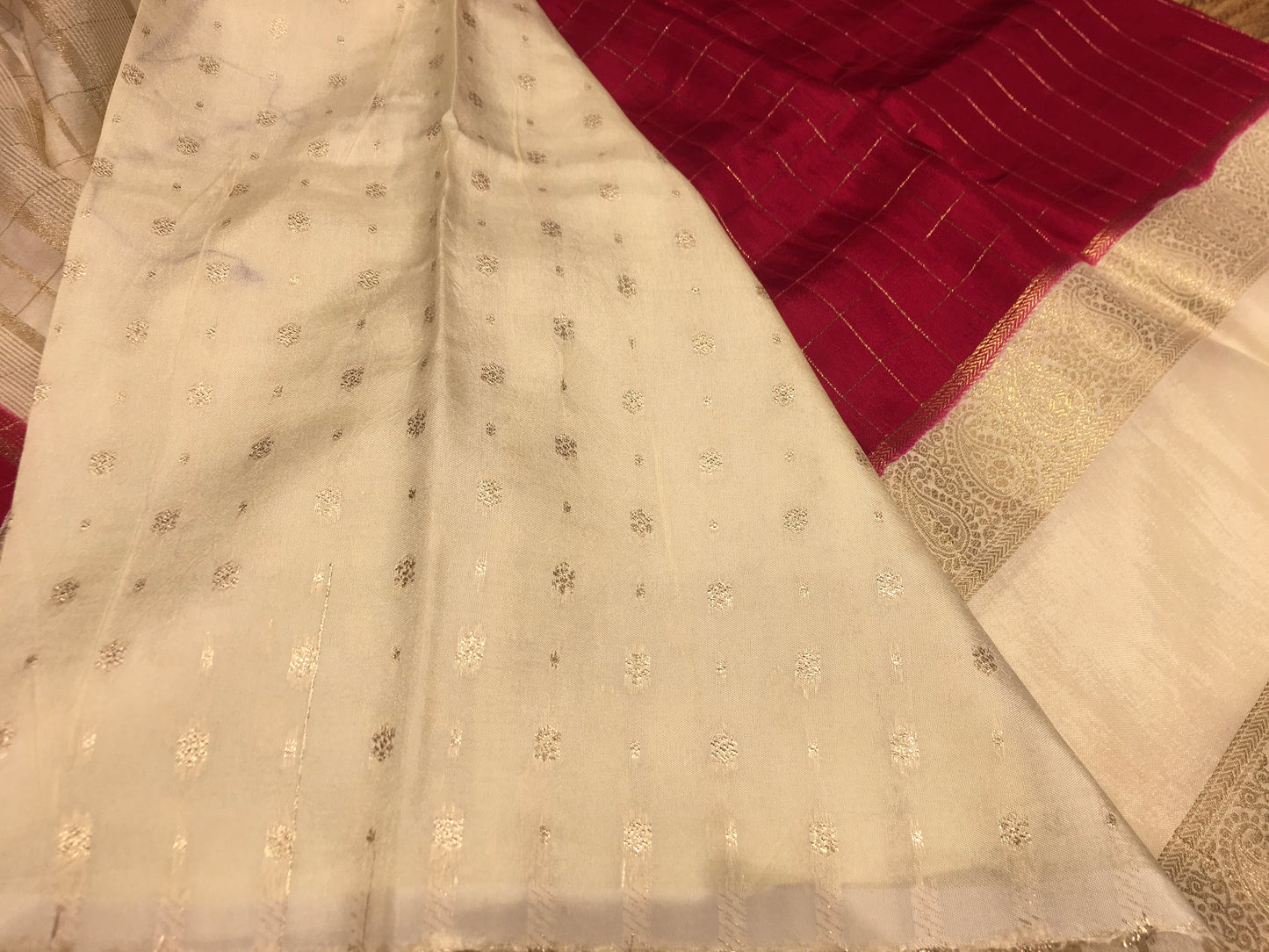 Moonga Crape Saree