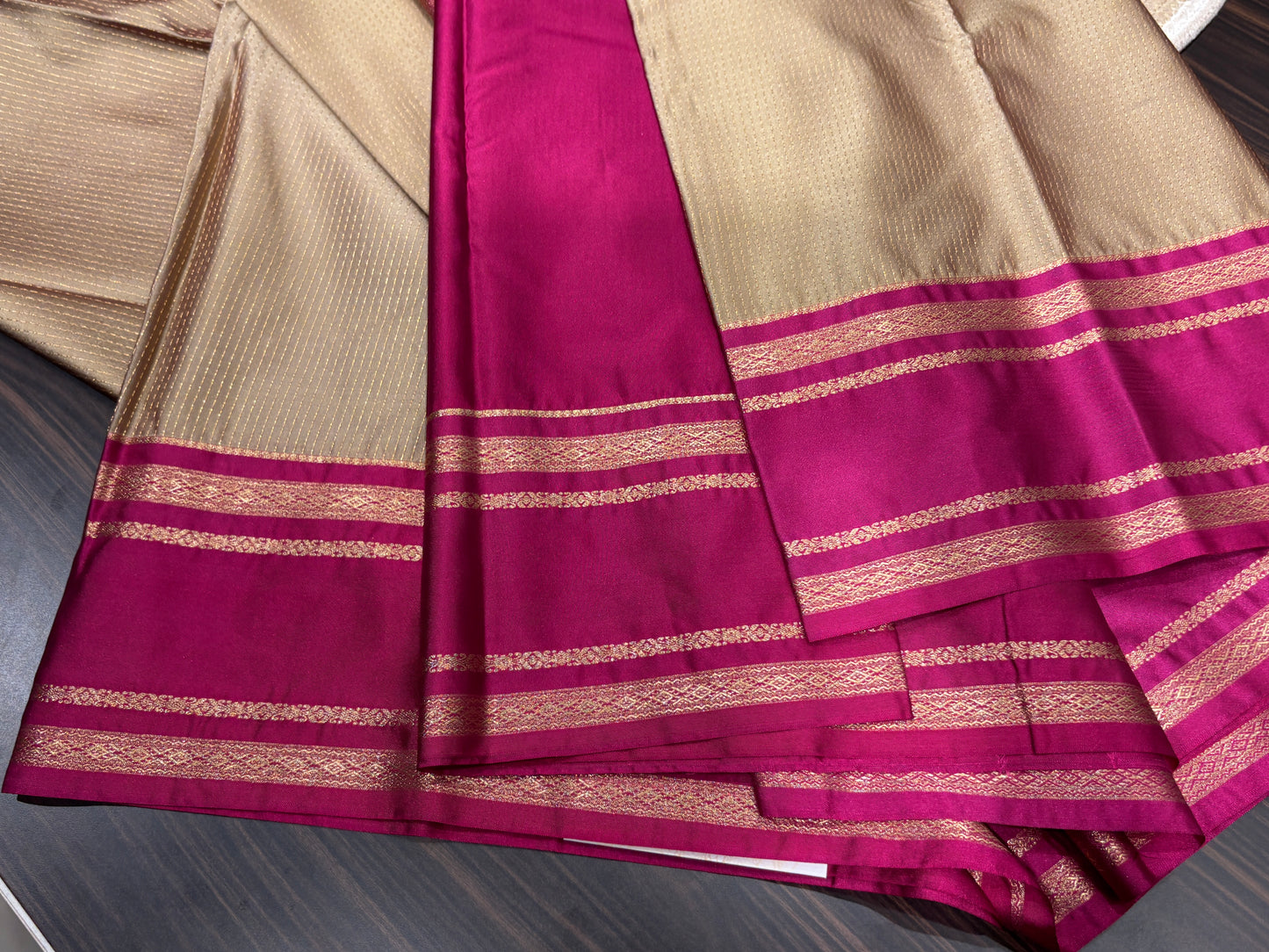 Semi Kanchipuram silk