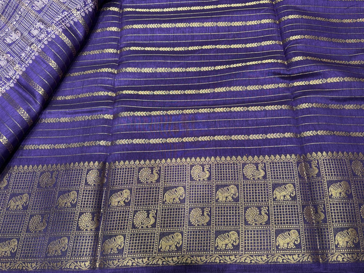 Mulberry silk saree