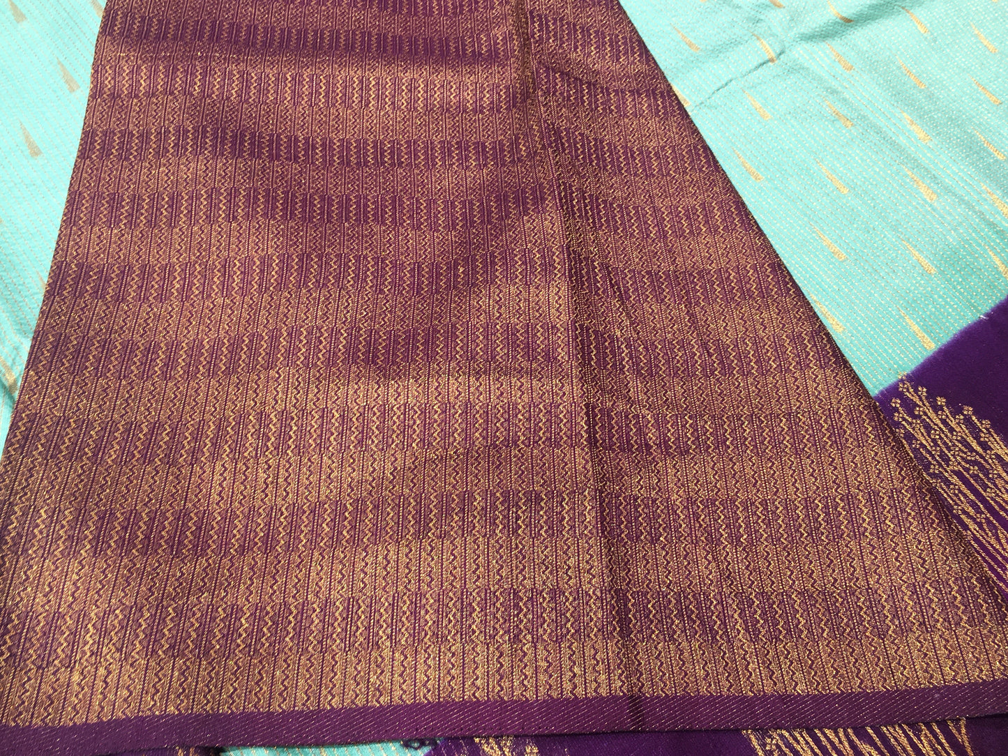 Dupion silk saree