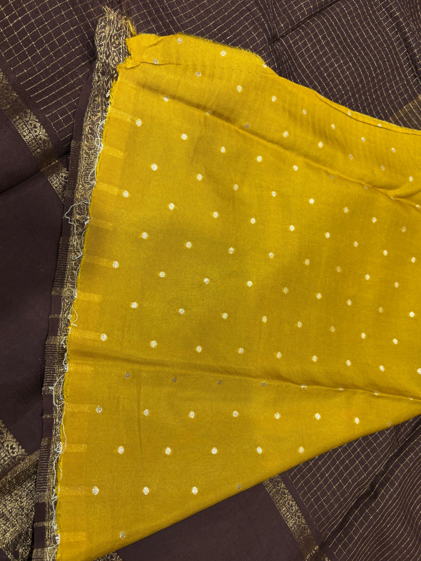 Semi Mysore crape