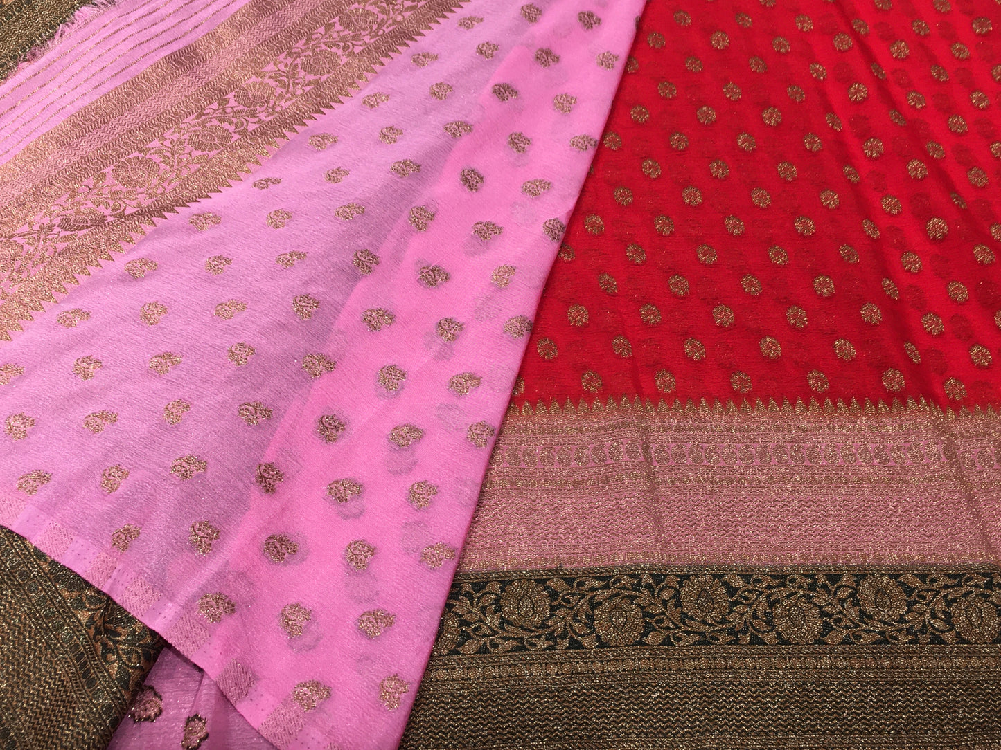 Semi kaddi georgette