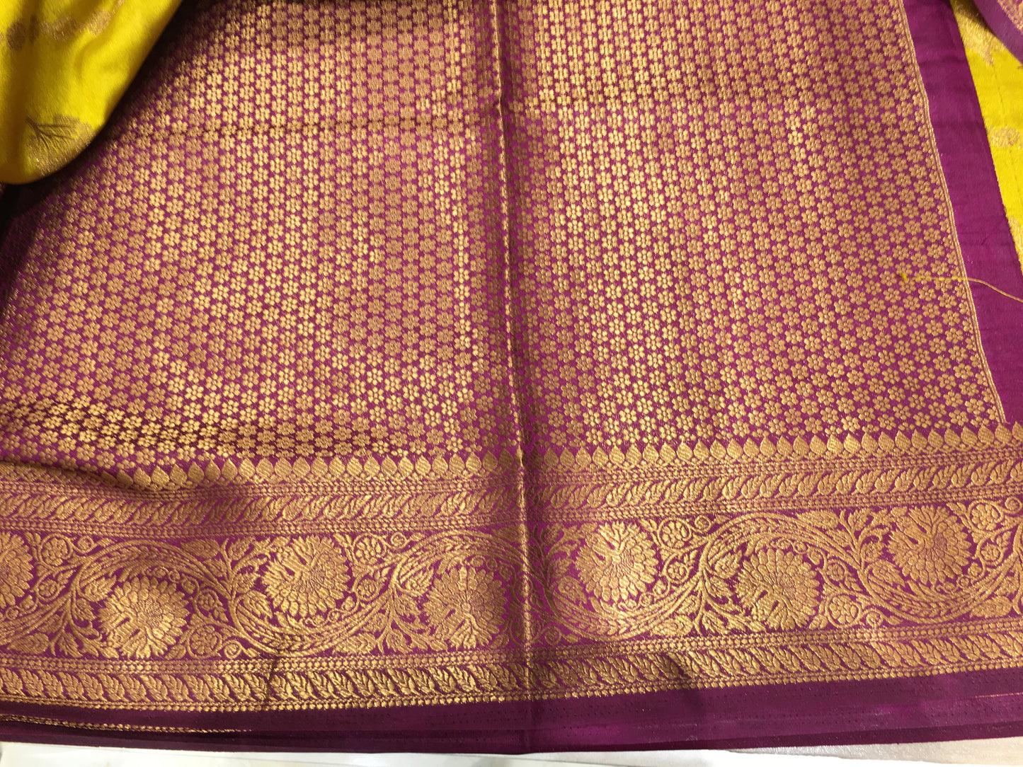 Raw silk saree