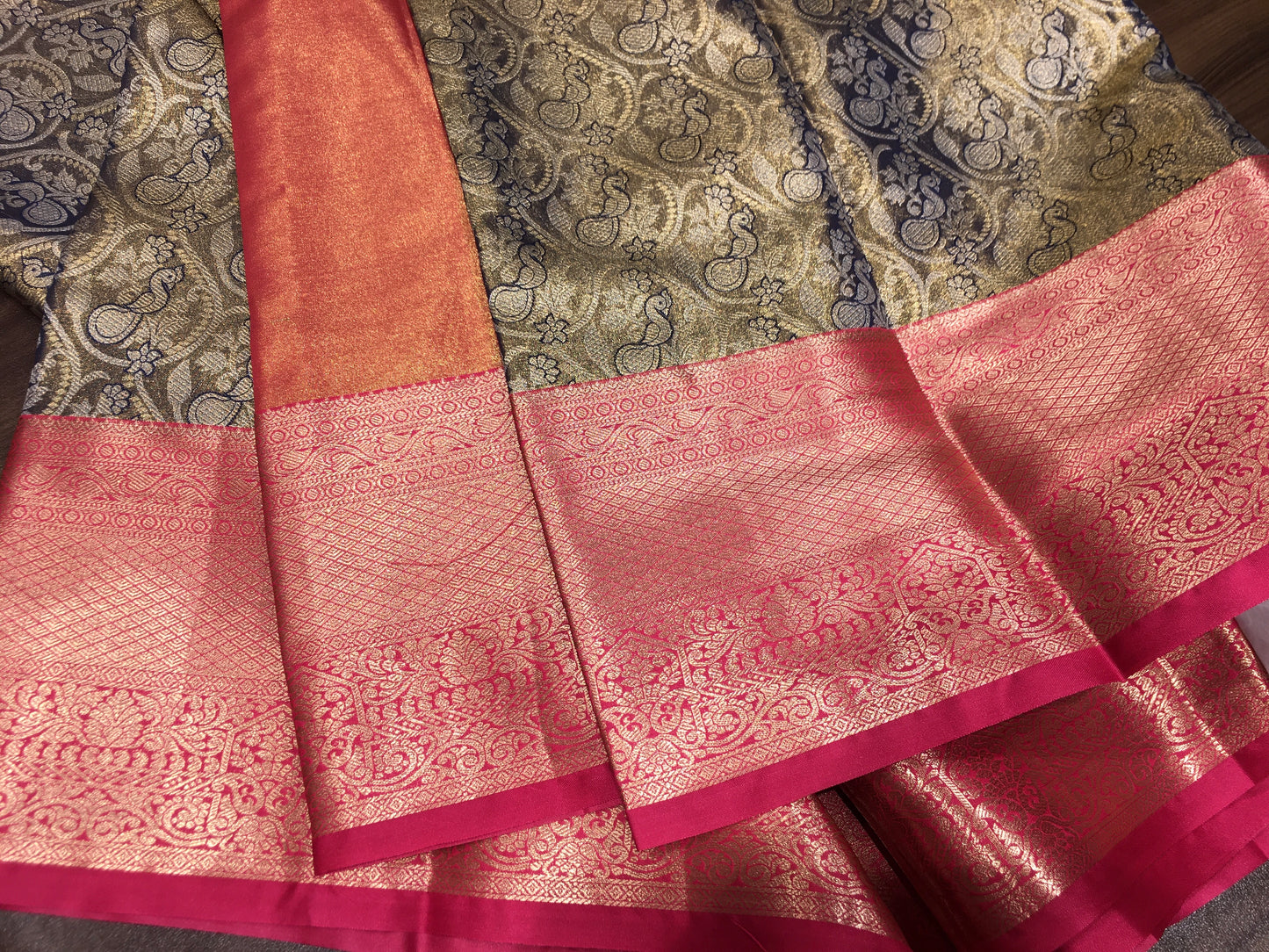 Semi Kanchipuram tissue