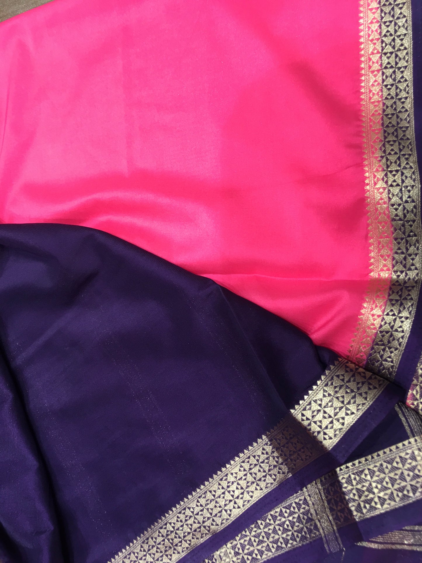 Semi Mysore Crape Silk