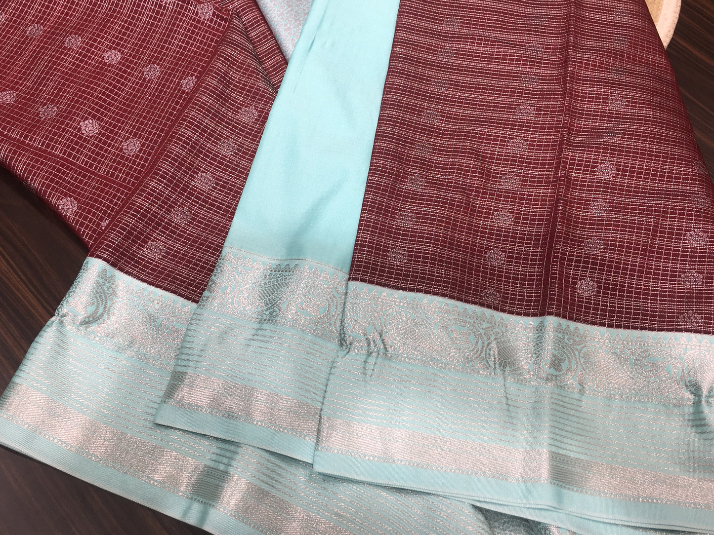 Semi Kanchipuram silk