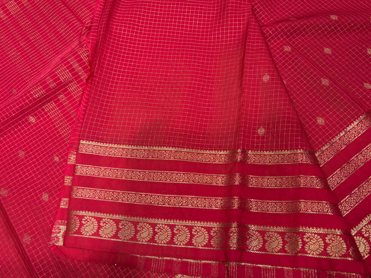 Semi Mysore crape