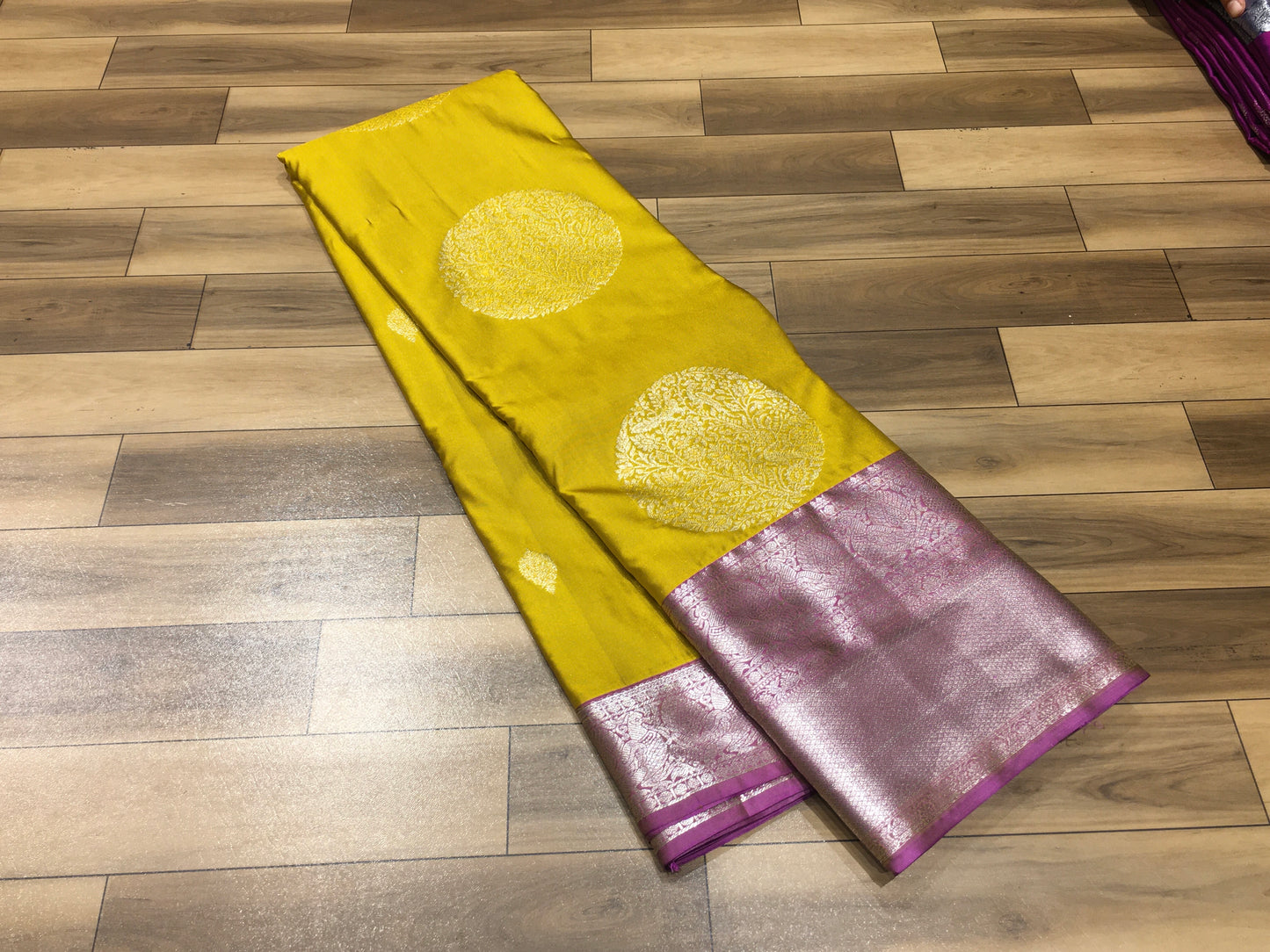 Semi Kanchipuram silk